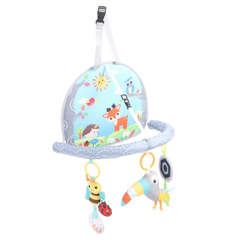 Baby Car Backseat Toy Adjustable Safe Educational Car Travel Newborn