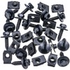 Rexka 15 Sets M8-1.25 Extruded U Nuts & Body Bolts