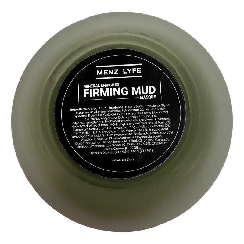 Menz Lyfe Firming Mud Mask , Deep Cleanse & Hydrate,