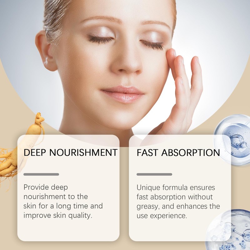 Grospe Ginseng Rejuvenating Cream - Anti-Aging Moisturizer with Ginseng Essence