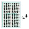 Manga Eyelash Clusters, Natural Eyelash Clusters, 128 Pieces, Wispy Fairy