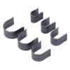 6 Pcs Leather Die Cutter Tool Round Arrow Tail Shape