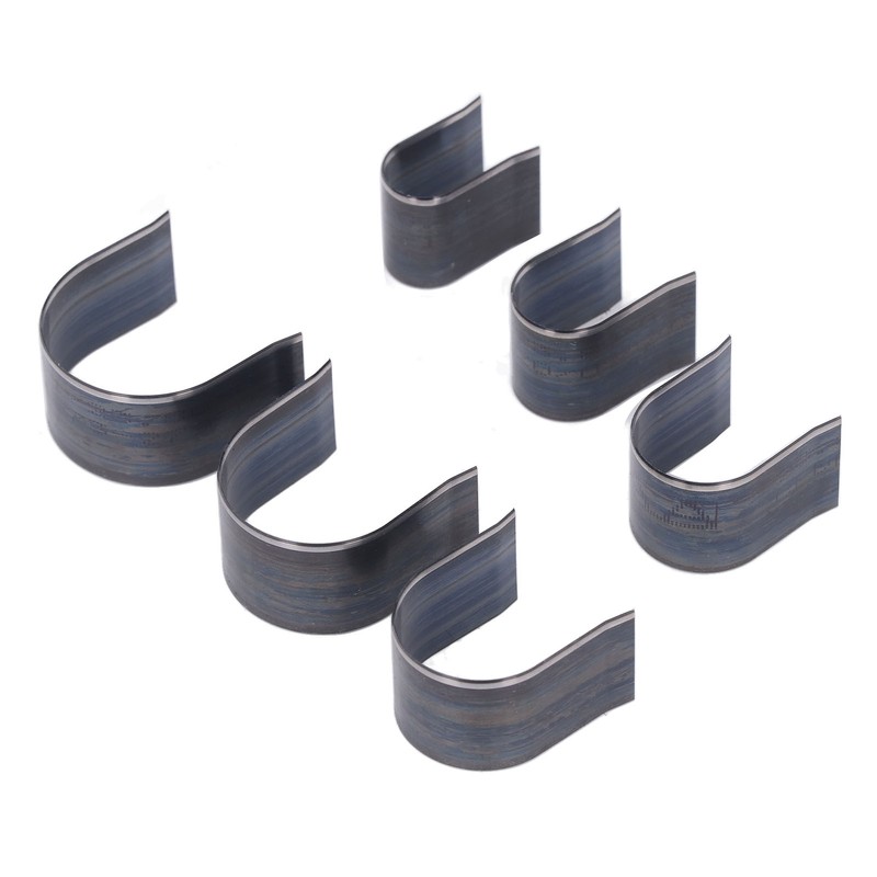 6 Pcs Leather Die Cutter Tool Round Arrow Tail Shape