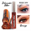 Helen Von Kosmetisch Delineador Glitter Brocha Paquete 8 Pzas Colores