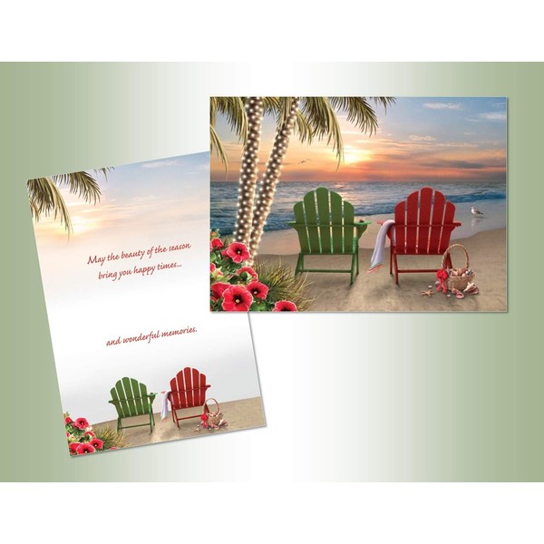 Performing Arts Full Color Inside Christmas Chairs Stationery Paper (52636-18)