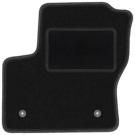 Wielganizator Car Mat - Suitable for Ford C-MAX MK2 Minivan 2015-2019 - Velour - Car Accessories - Practical Car Mat - 1 Piece - Black