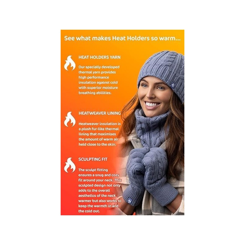 Heat Holders | Sockshop | Winter Warm Thermal Boden Chunky