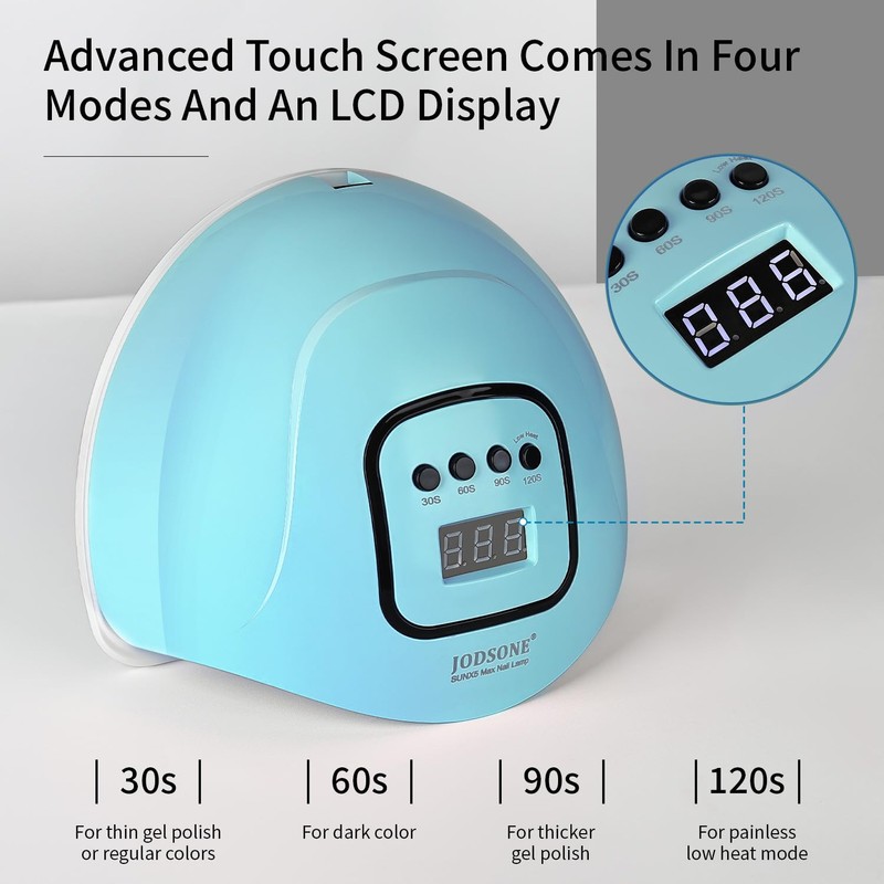 U V LED Nail Lamp Blue Gel Polish Nail Dryer