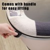 YUIXLIN Toilet Seat Cover for Bathroom, Toilet Seat Cushion Covers