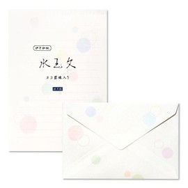 G.C.PRESS Stationery and Envelopes Set, A5, Polka Dots, Horizontal