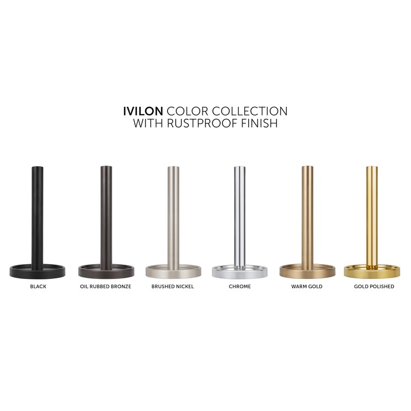 Ivilon Countertop Paper Towel Holder - Steady and Easy Tear