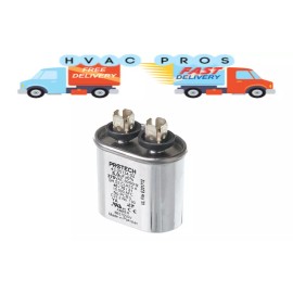 Rheem OEM Rheem Ruud Protech Oval Run Capacitor 5 uf 370 Volt 43-20847-03 43-100496-04