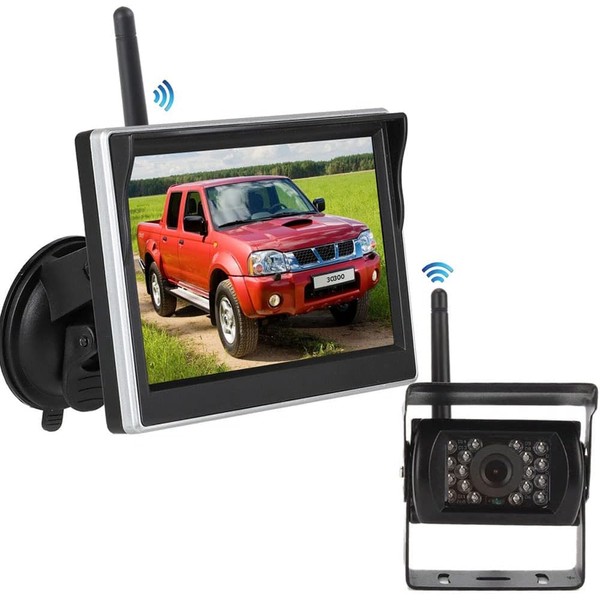 Wireless Reversing Camera 5“ TFT LCD HD Rear View Monitor