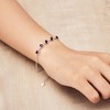 Philip Jones June Birthstone Bracelet Created with Alexandrite Zircondia® Crystals
