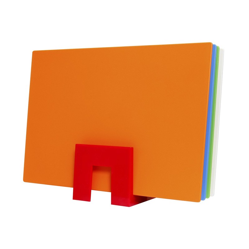 Cutting Board Stand Porte Cutting Seat Stand potr Red potr