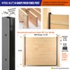Prinfort 2pack 4FT (H: 45.5″) Matel Backyard Privacy Fence Panels