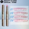 Pearlescent Eyeshadow Stick Double-Headed Monochrome Eye Shadow Pen Waterproof Eyeshadow