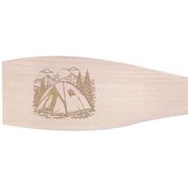 Large 'Camping Trip' Wooden Cooking Spatula (SA00022596)