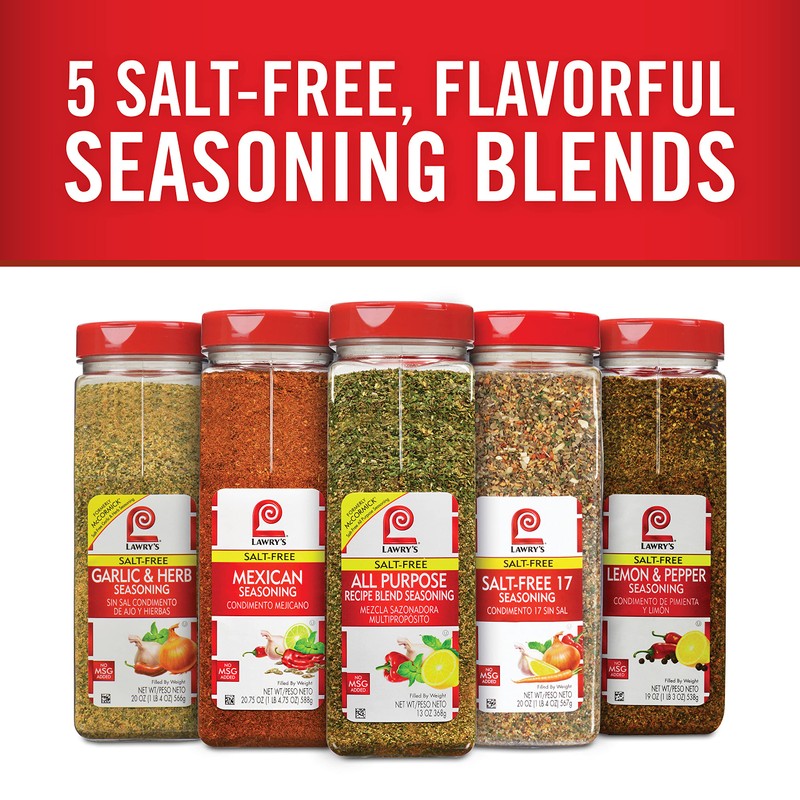 Lawry's Salt Free 17 Seasoning, 10 oz - One 10