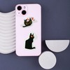 YSJCHEBS 92 Black Cat Stickers, Cute Stickers, Cartoon Graffiti Stickers,