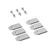blumfeldt Robotic Lawnmower Blades & Screws - High Quality Materials,