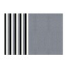 Pack of 15 Craft Felt, 2 mm Grey Felt, Felt