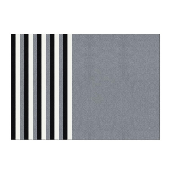 Pack of 15 Craft Felt, 2 mm Grey Felt, Felt