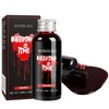 BOBISUKA Realistic Fake Blood, Long-Lasting SFX Makeup (Dark, 50ml)