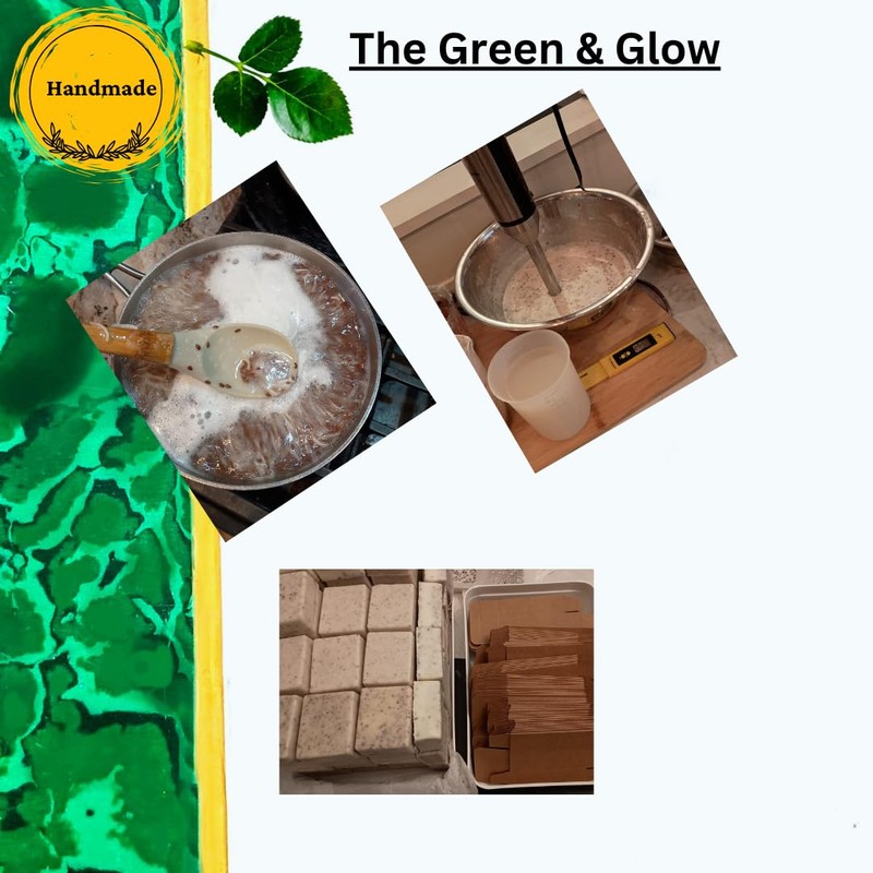 Rice Water Face Brightening Soap with Flaxseeds Protein & Vitamin