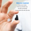 10pcs Sound Amplifier Open Domes Single Layer Washable Reusable Silicone