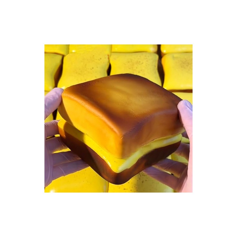 Realistic Bread Butter Squishy Stress Relief Toy