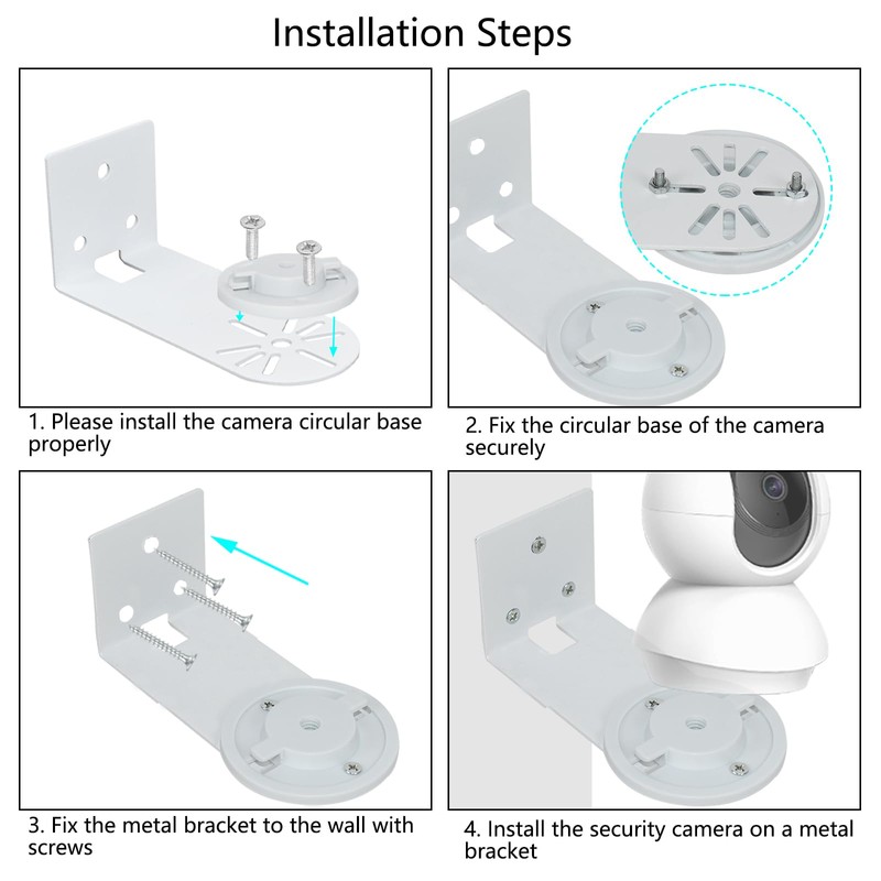 TEKCAM Metal Ceiling Mount Bracket 2 Pack Compatible with TP-Link