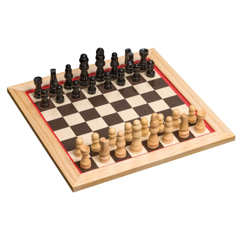 Philos 3099 - Holz-Spielesammlung, klein, mit 10 Spielmöglichkeiten
