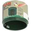 RAB Lighting MCAP3VG Mighty Post Cap for 3" Pipe, 2-7/8"