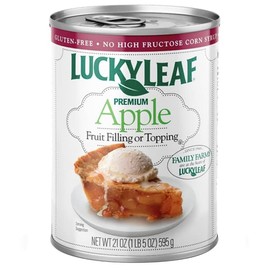 Lucky Leaf Premium Apple Pie Filling or Topping 21 oz 4 Pack