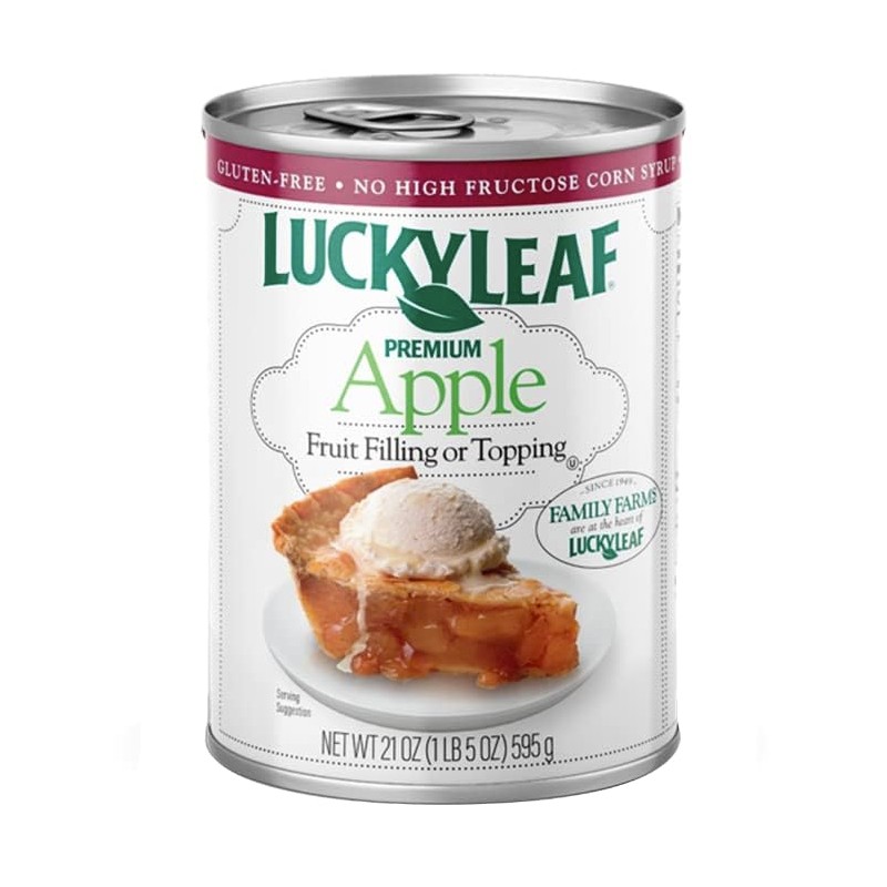 Lucky Leaf Premium Apple Pie Filling or Topping 21 oz
