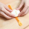 2pcs Fancy Cut Egg Cooked Eggs Cutter Lace Egg Slicer