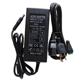 AC/DC Power Adapter, 5V 6A 30W Power Supply, Model ALT-0506