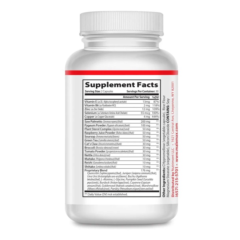 Malemax Ejacumax Vitality - Vitaminas Para Hombres 60caps