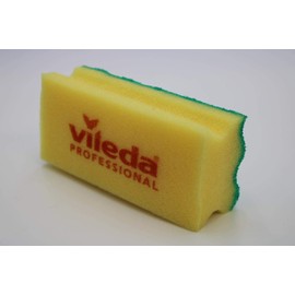 VILEDA PURACTIVE SCOURER PK10 YELLOW