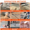 Concrete Cement Imprint Texture Seal with Handle Mold, Seamless Texture