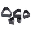 5Pcs Leather Die Cutter Hollow Punching Mold Different Sizes Diamonds
