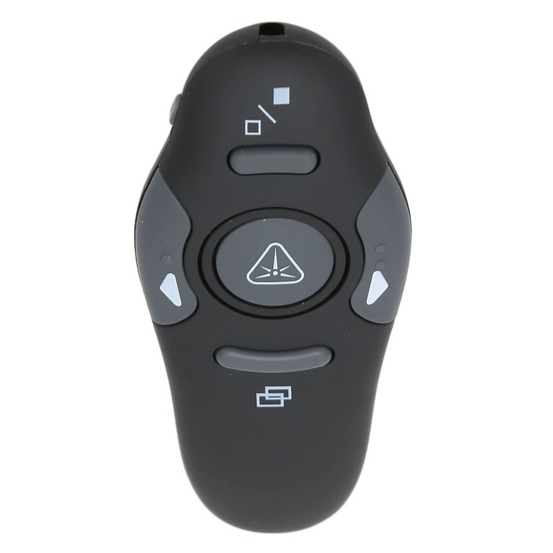 Presentation Clicker, Ergonomic Handhold Presentation Remote Wide Application Multi Functions