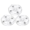 uxcell 3Pack Acrylic Lazy Susan Turntable, 2" Spinner Lazy Susan
