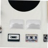 Kisangel Plastic Cassette Holder Cassette Tape Storage Tape Cases Audio