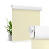 Allesin zen No Drill No Tools Blackout Roller Shades for