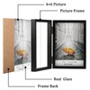 ORIVAN 4x6 Double Picture Frames Hinged Folding Photo Frames with