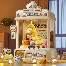 Bears Claw Machine for Kids, Unicorns Toys for Girls 4-6, Mini Arcade Vending Machine with Toys Refill Inside, Kids Claw Machine Prizes Dispenser, Christmas Birthday Gifts for Girls Boys 3-5 6-8 8-12