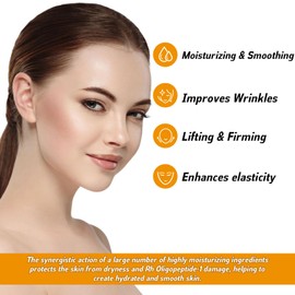 Zelluläre Regeneration Ampulle zur Faltenreduzierung Koreanisches Hyaluronsäure zur Anti-Falten und Anti-Aging Gesichtsampulle Elastizitätspflege Hilft,eine hydratisierte und glatte Haut zu schaffen