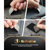 PHIXBEAR 12 Sets Industrial Strength Hook and Loop Strips with